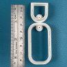 Cutter in the shape of rectangle and drop (Different availab