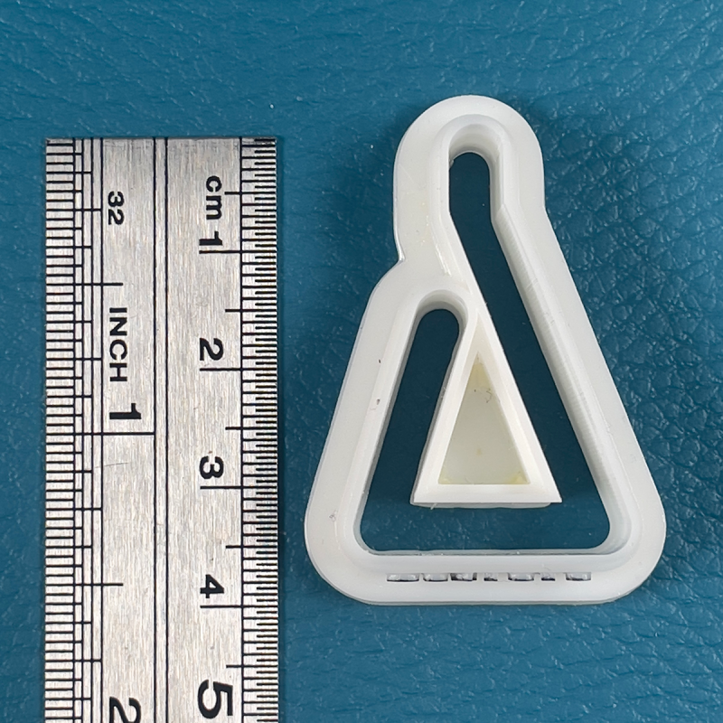 Emporte-pièce en forme de triangle (différentes dimensions d
