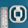 Cutter in the shape of pierced square (Different available s