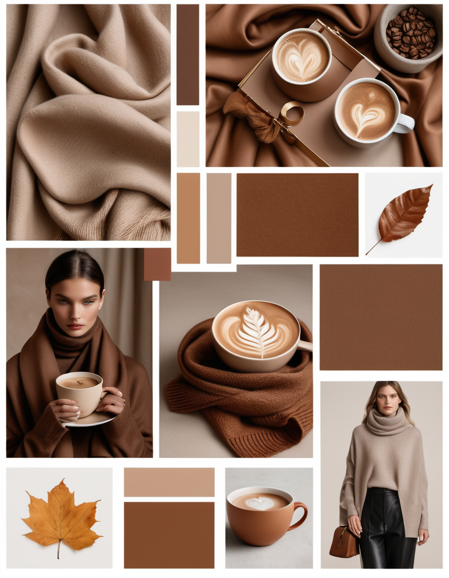 Tendances Couleurs 2025 - Mocha Mousse, Future Dusk & plus encore